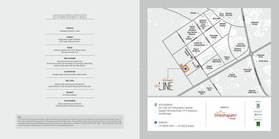 Image of 2304 Sq.ft 3 BHK Apartment / Flat for sale in Shikshapatri Sky Line, Sargasan, Gandhinagar for Rs. 11000000