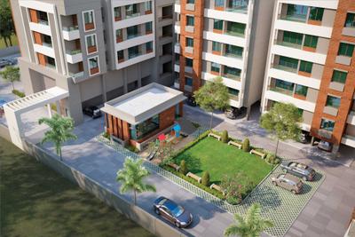 Image of 600 Sq.ft 3 BHK Apartment / Flat for sale in Avadh Atria, Atladara, Vadodara for Rs. 2500000