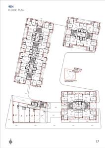 Image of 2178 Sq.ft 3 BHK Apartment / Flat for sale in Kaavyaratna Sanskruti 2, Bhaijipura, Gandhinagar for Rs. 10406000