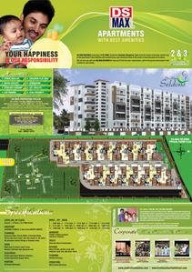 Image of 1100 Sq.ft 2 BHK Apartment / Flat for sale in DS DS Max Seldons, Jalahalli West, Bengaluru for Rs. 4500000
