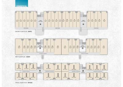 Image of 2200 Sq.ft 3 BHK Apartment / Flat for sale in Sangani Shaligram Lakeview, Vaishno Devi Circle, Ahmedabad for Rs. 10200000