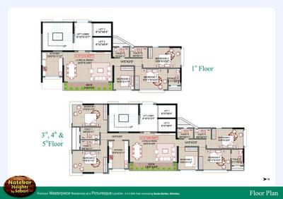 Image of 1600 Sq.ft 3 BHK Apartment / Flat for sale in Sabari Nateker Heights, Chembur, Mumbai for Rs. 39000000