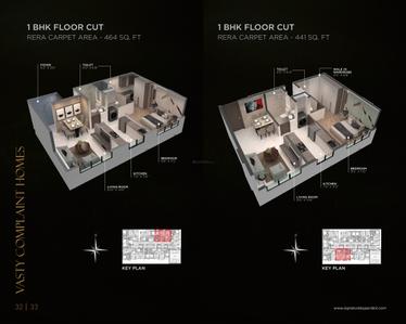Image of 825 Sq.ft 2 BHK Apartment / Flat for sale in Signature By Peridot, Andheri West, Mumbai for Rs. 21000000