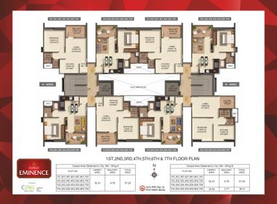 Image of 520 Sq.ft 1 BHK Apartment / Flat for sale in Espree Eminence, Wadgaon Sheri, Pune for Rs. 6200000