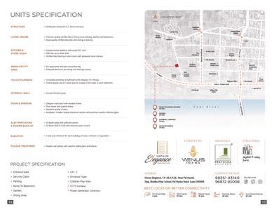 Image of 1872 Sq.ft 3 BHK Apartment / Flat for sale in Venus Elegance, Bhatha, Surat for Rs. 11000000
