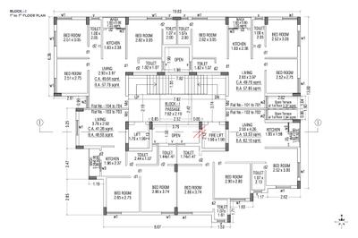 Image of 800 Sq.ft 3 BHK Apartment / Flat for sale in Satyam River View, Bhakti Nagar, Rajkot for Rs. 3399000