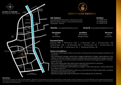 Image of 1100 Sq.ft 3 BHK Apartment / Flat for sale in Vraj GREEN LEAF EXOTICA, Bhayli, Vadodara for Rs. 6000000