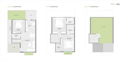 Image of 1163 Sq.ft 3 BHK Duplex for sale in Ekdant Spaces Parkplush, New Waghodia Road, Vadodara for Rs. 5300000