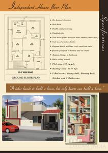 Image of 1167 Sq.ft 3 BHK Builder Floor for sale in Dream City, Balapur, Hyderabad for Rs. 8000000