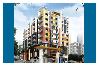 Image of 1040 Sq.ft 2 BHK Apartment / Flat for sale in GM Meena Icon, Panihati, Kolkata for Rs. 5000000