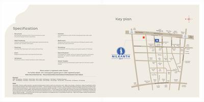 Image of 695 Sq.ft 2 BHK Apartment / Flat for sale in Pramukh Nilkanth Sky, Waghodia Road, Vadodara for Rs. 3600000