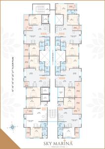 Image of 1350 Sq.ft 3 BHK Apartment / Flat for sale in Sai Sky Marina, Chikhali, Pune for Rs. 8100000