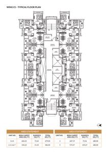 Image of 710 Sq.ft 1 BHK Apartment / Flat for sale in Tharwani Ariana Phase IV, Badlapur West, Badlapur for Rs. 2800000