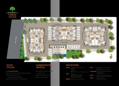 Image of 1170 Sq.ft 2 BHK Apartment / Flat for sale in Shinesons Vasudha, Gota, Ahmedabad for Rs. 6500000