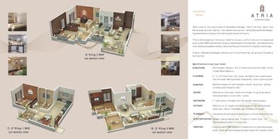 Image of 1060 Sq.ft 2 BHK Apartment / Flat for sale in Atria Dhanashree Aangan, Handewadi, Pune for Rs. 6100000