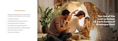 Image of 565 Sq.ft 2 BHK Apartment / Flat for sale in Vaibhavlaxmi East Syde, Ghatkopar East, Mumbai for Rs. 16000000