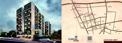 Image of 1064 Sq.ft 3 BHK Apartment / Flat for sale in Inoxe Casa Amplio, Hanspura, Ahmedabad for Rs. 10000000