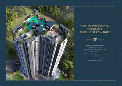 Image of 610 Sq.ft 1 BHK Apartment / Flat for sale in Magic Om Heights, Bhayandar West, Mira Bhayandar for Rs. 5500000