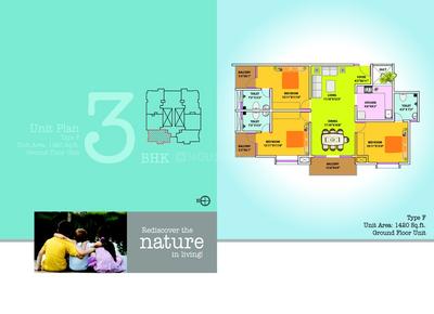 Image of 1525 Sq.ft 3 BHK Apartment / Flat for sale in Subiksha Courette, Marathahalli, Bengaluru for Rs. 11500000