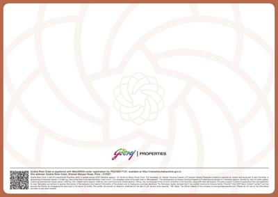 Image of 1670 Sq.ft 3 BHK Apartment / Flat for sale in Godrej River Crest, Kharadi, Pune for Rs. 20700000