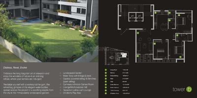 Image of 1752 Sq.ft 3 BHK Apartment / Flat for sale in Prapti Springs Retreat 2, Bhayli, Vadodara for Rs. 7500000