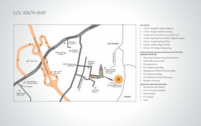 Image of 1709 Sq.ft 3 BHK Apartment / Flat for sale in Linea Sunflower, Kengeri, Bengaluru for Rs. 12500000