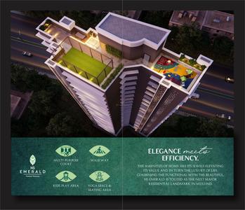 Image of 450 Sq.ft 1 BHK Apartment / Flat for sale in HS Emerald, Mulund East, Mumbai for Rs. 8900000