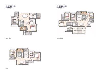 Image of 980 Sq.ft 2 BHK Apartment / Flat for sale in Lodha Bellagio Tower C, Powai, Mumbai for Rs. 38000000