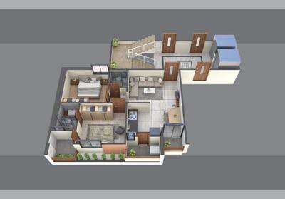 Image of 1400 Sq.ft 3 BHK Apartment / Flat for sale in Vinayak Malbar Valley, Makarpura, Vadodara for Rs. 5500000