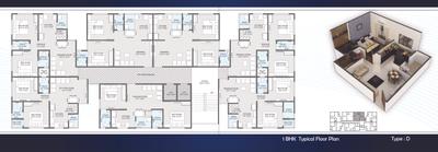 Image of 1460 Sq.ft 2 BHK Apartment / Flat for sale in Vision Kalash Enclave, Vatva, Ahmedabad for Rs. 3250000