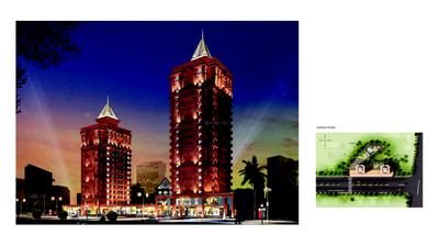 Image of 858 Sq.ft 2 BHK Apartment / Flat for sale in STG Signature Residency, Thane West, Thane for Rs. 15900000