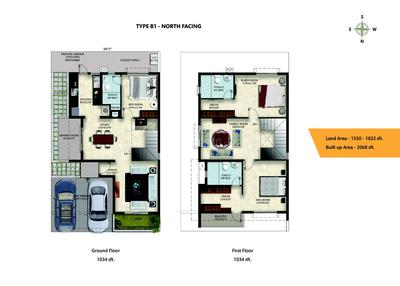 Image of 633 Sq.ft 2 BHK Apartment / Flat for sale in Casagrand Eternia Apartments II, Kalapatti, Coimbatore for Rs. 5500000