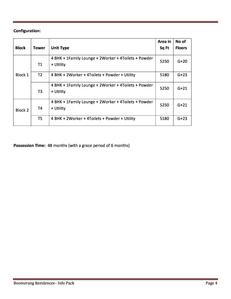 Jaypee Boomerang Residencess Brochure 5
