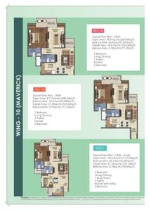 Image of 1510 Sq.ft 3 BHK Apartment / Flat for sale in Mahagun Mywoods Phase 2, Noida Extension, Greater Noida for Rs. 13000000