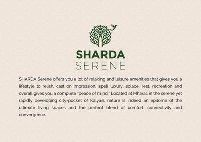 Image of 809 Sq.ft 2 BHK Apartment / Flat for sale in Shardhha Serene, Kalyan West, Kalyan for Rs. 4500000