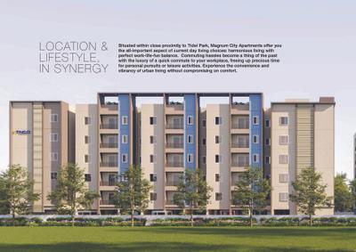 Image of 1068 Sq.ft 3 BHK Apartment / Flat for sale in TNCD Magnum City, Villankurichi, Coimbatore for Rs. 11000000