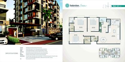 Image of 1799 Sq.ft 3 BHK Apartment / Flat for sale in Sudarshan Status, Sola, Ahmedabad for Rs. 10000000