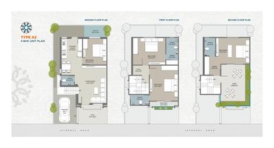 Image of 1400 Sq.ft 4 BHK Villa for sale in Darshanam Vananta, Bhayli, Vadodara for Rs. 10100000