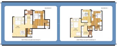 Image of 580 Sq.ft 1 BHK Apartment / Flat for sale in Vidhi Gaurav Discovery, Malad West, Mumbai for Rs. 6900000