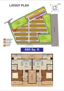 Image of 1390 Sq.ft 3 BHK Independent House for sale in Renowned Lotus Villa Apartment, Noida Extension, Greater Noida for Rs. 8600000