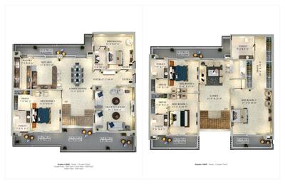 Image of 2100 Sq.ft 3 BHK Apartment / Flat for sale in Green Lotus Utsav, Gmada Aerocity, Mohali for Rs. 17000000