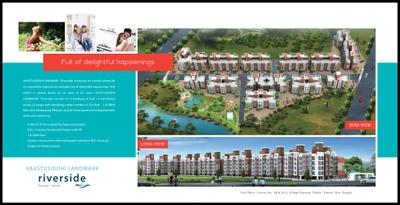 Image of 910 Sq.ft 2 BHK Apartment / Flat for sale in Space India Vaastusiddhi Landmark Riverside, Panvel, Navi Mumbai for Rs. 4500000