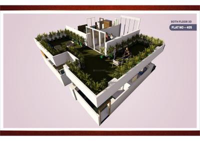 Image of 1740 Sq.ft 3 BHK Apartment / Flat for sale in Meeradhe Dreams, Bhuwana, Udaipur for Rs. 7400000