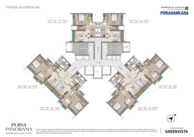 Image of 826 Sq.ft 2 BHK Apartment / Flat for sale in Purvankara One Park Avenue 1, Thane West, Thane for Rs. 22000000