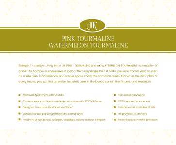 Image of 880 Sq.ft 2 BHK Apartment / Flat for sale in AK Watermelon Turnmaline, Pammal, Chennai for Rs. 6160000