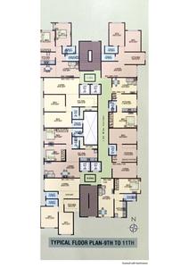 Image of 1185 Sq.ft 2 BHK Apartment / Flat for sale in Shree Sugandh , Virar West, Virar for Rs. 6800000