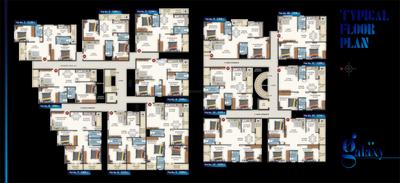 Image of 1316 Sq.ft 3 BHK Apartment / Flat for sale in G R Galaxy by GR Constructions, Kaikondrahalli, Bengaluru for Rs. 12700000