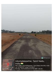 Image of 1200 Sq.ft Residential Plot / Land for sale in AVM Garden, Udumalpet, Tiruppur for Rs. 965000