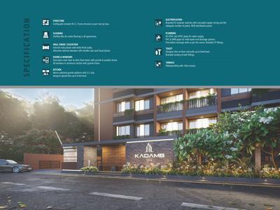 Image of 1845 Sq.ft 3 BHK Apartment / Flat for sale in Kadamb Pushp, Zundal, Ahmedabad for Rs. 8500000