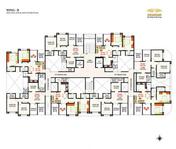 Image of 900 Sq.ft 2 BHK Apartment / Flat for sale in G K Armada, Hinjawadi, Pune for Rs. 8000000
